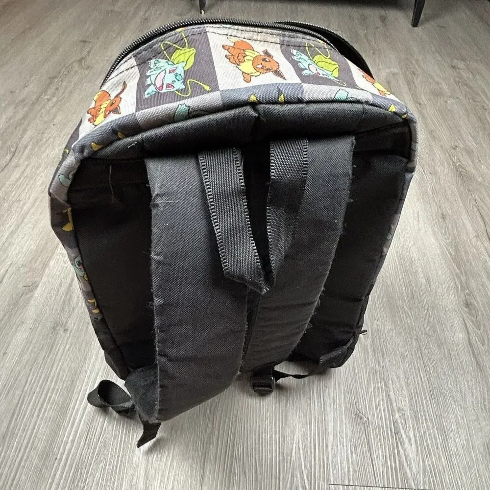 Multi Character Checker Print Pokémon‎ School Backpack